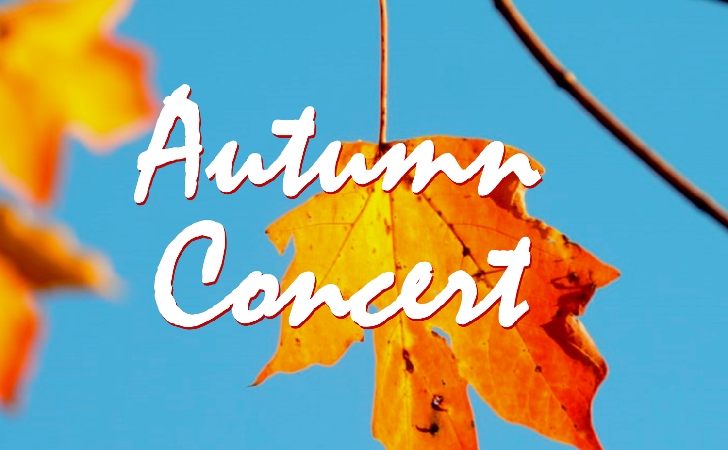 Autumn Concert at Ashton Hall Monday 18th November Tickets now